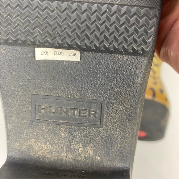 Hunter Leopard Print Boots - Picture 6 of 6